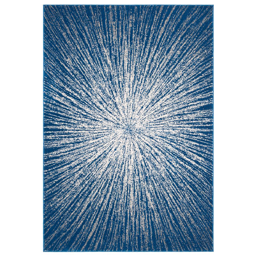 EVOKE, NAVY / IVORY, 4' X 6', Area Rug, EVK228N-4