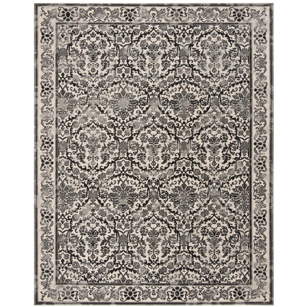 EVOKE, IVORY / GREY, 11' X 15', Area Rug, EVK242D-1115