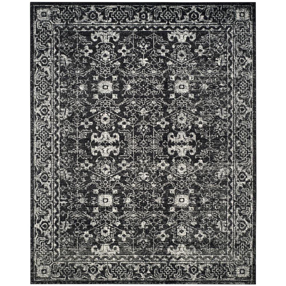 EVOKE, CHARCOAL / IVORY, 8' X 10', Area Rug