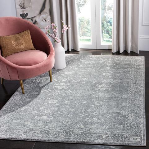 EVOKE, GREY / IVORY, 9' X 12', Area Rug, EVK270S-9