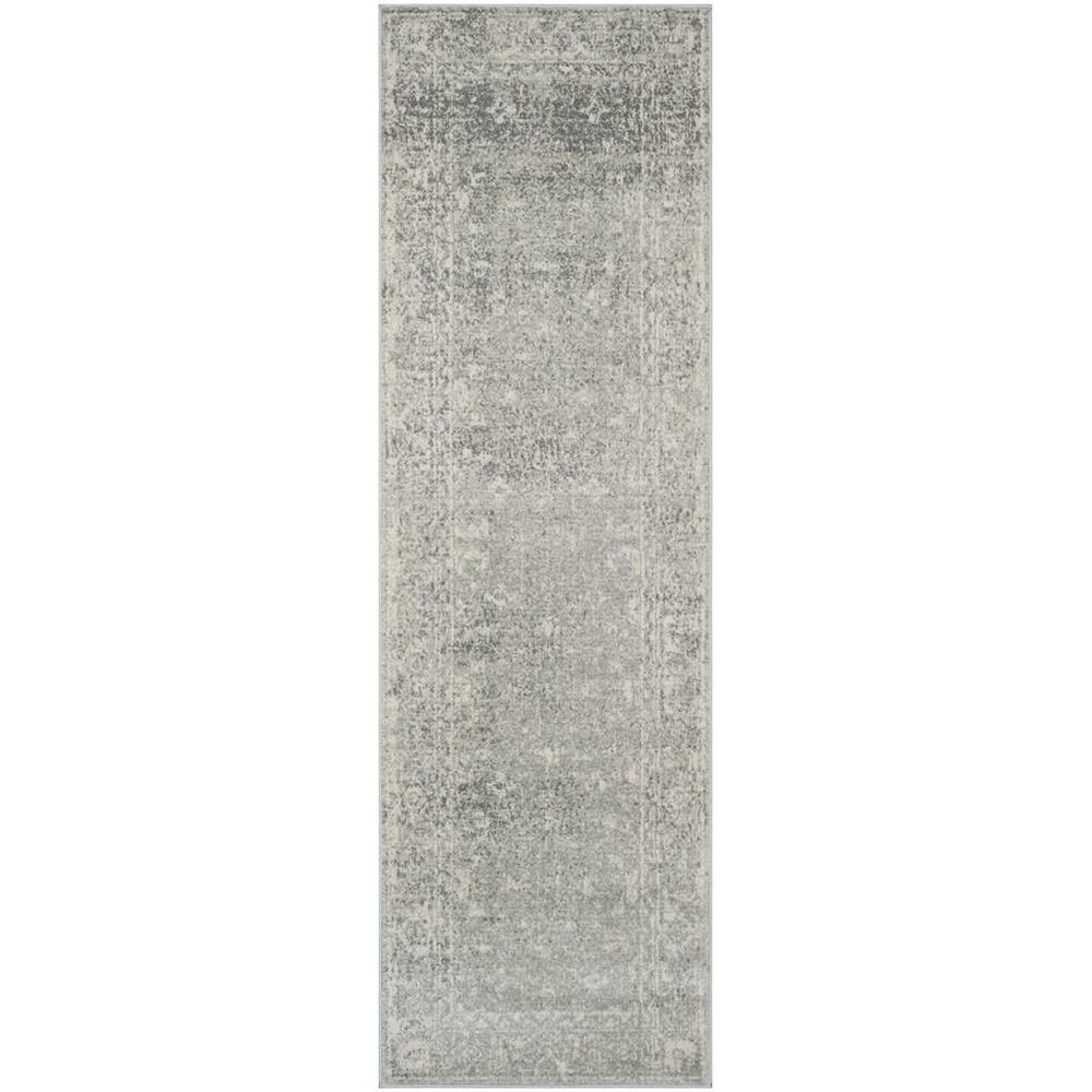 EVOKE, SILVER / IVORY, 2'-2" X 7', Area Rug, EVK270Z-27