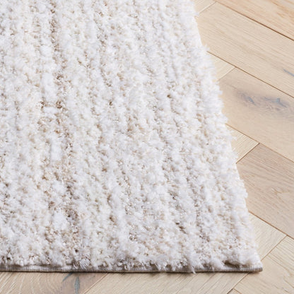 Everett Striated Shag Rug - Ivory / Beige - 4'-0" x 6'-0"