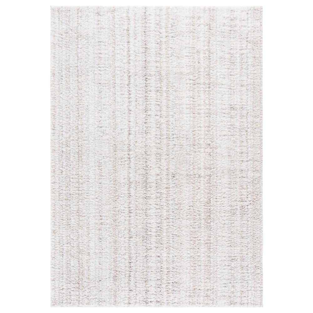 Everett Striated Shag Rug - Ivory / Beige - 5'-3" x 7'-0"