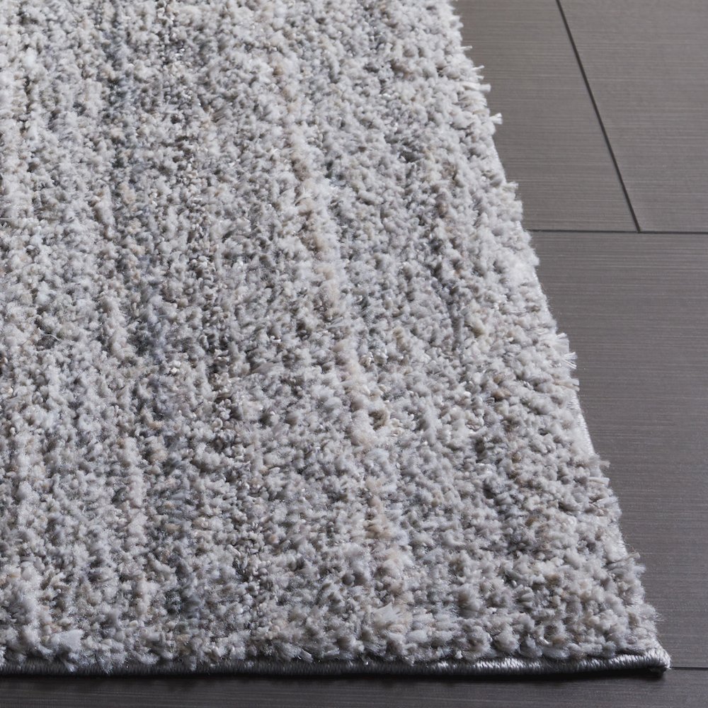 Everett Striated Shag Rug - Grey / Beige - 8'-0" x 10'-0"