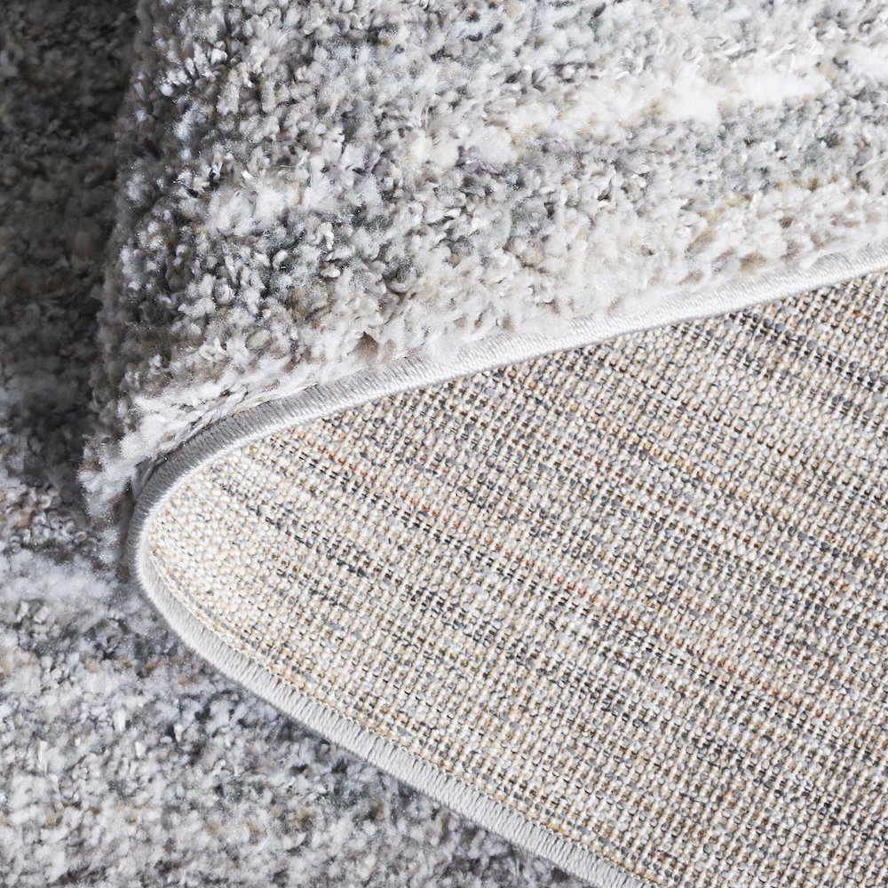 Everett Striated Shag Rug - Grey / Beige - 9'-0" x 12'-0"