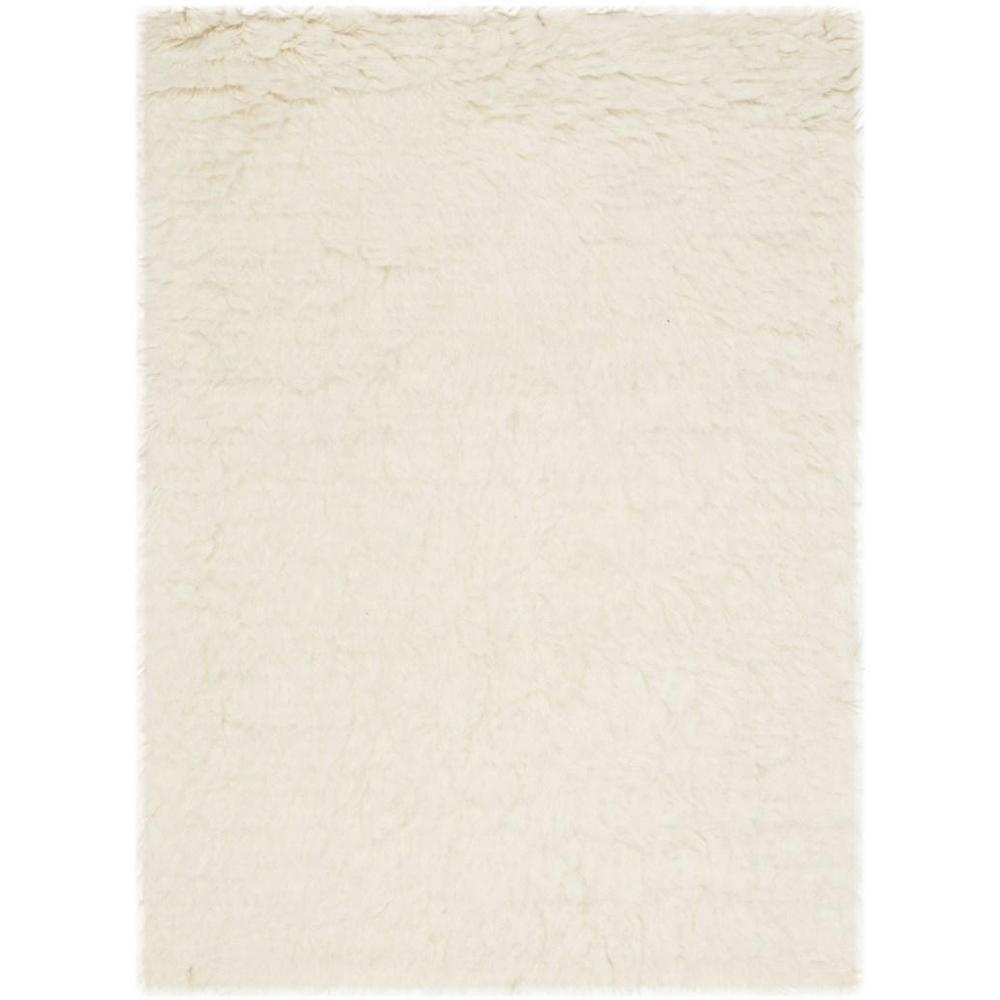 FLOKATI, IVORY, 2' X 3', Area Rug