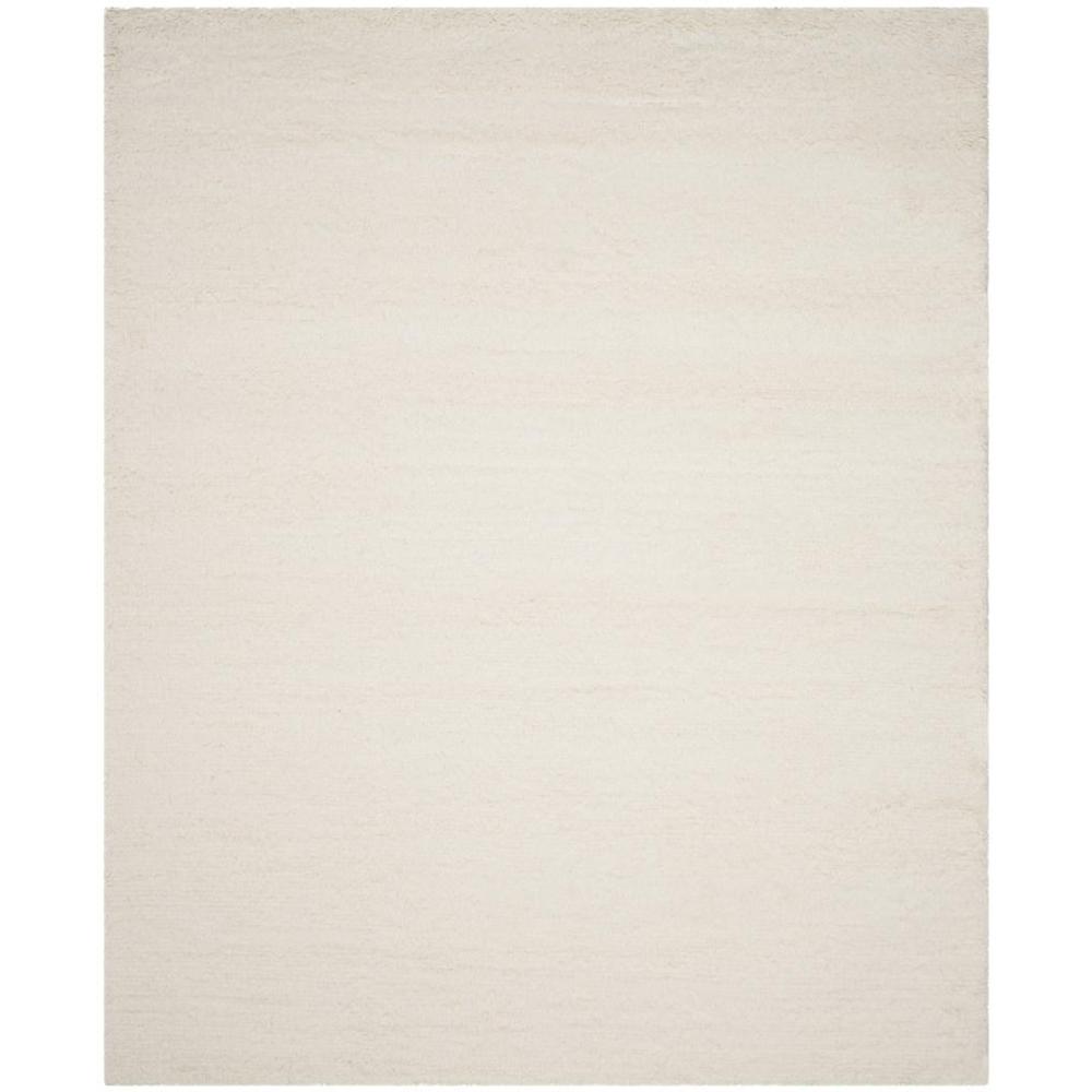 FLOKATI, IVORY, 8' X 10', Area Rug