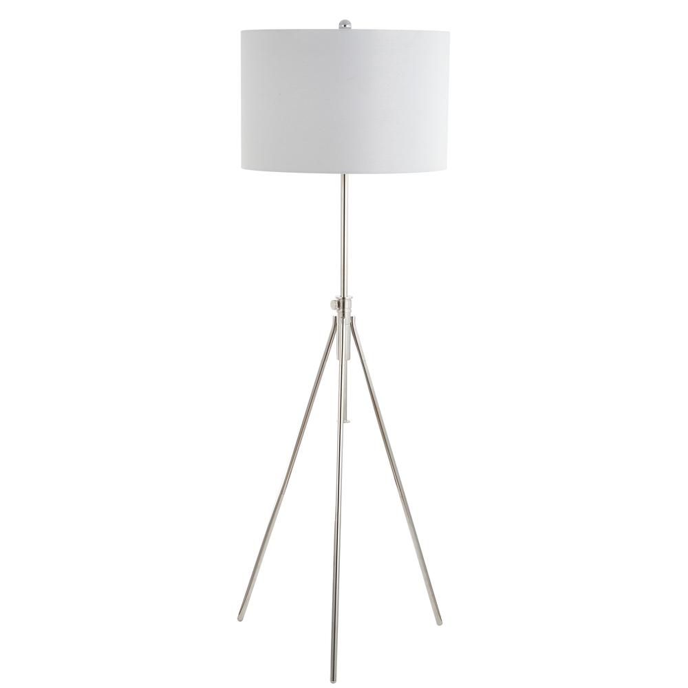 Cipriana Floor Lamp, Nickel