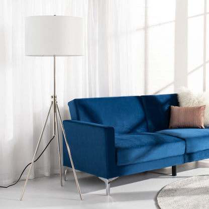 Cipriana Floor Lamp, Nickel