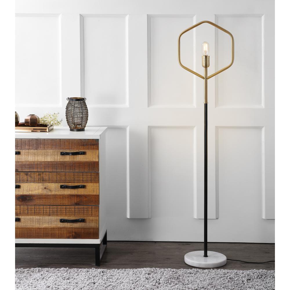 Mave Floor Lamp, Gold/Black
