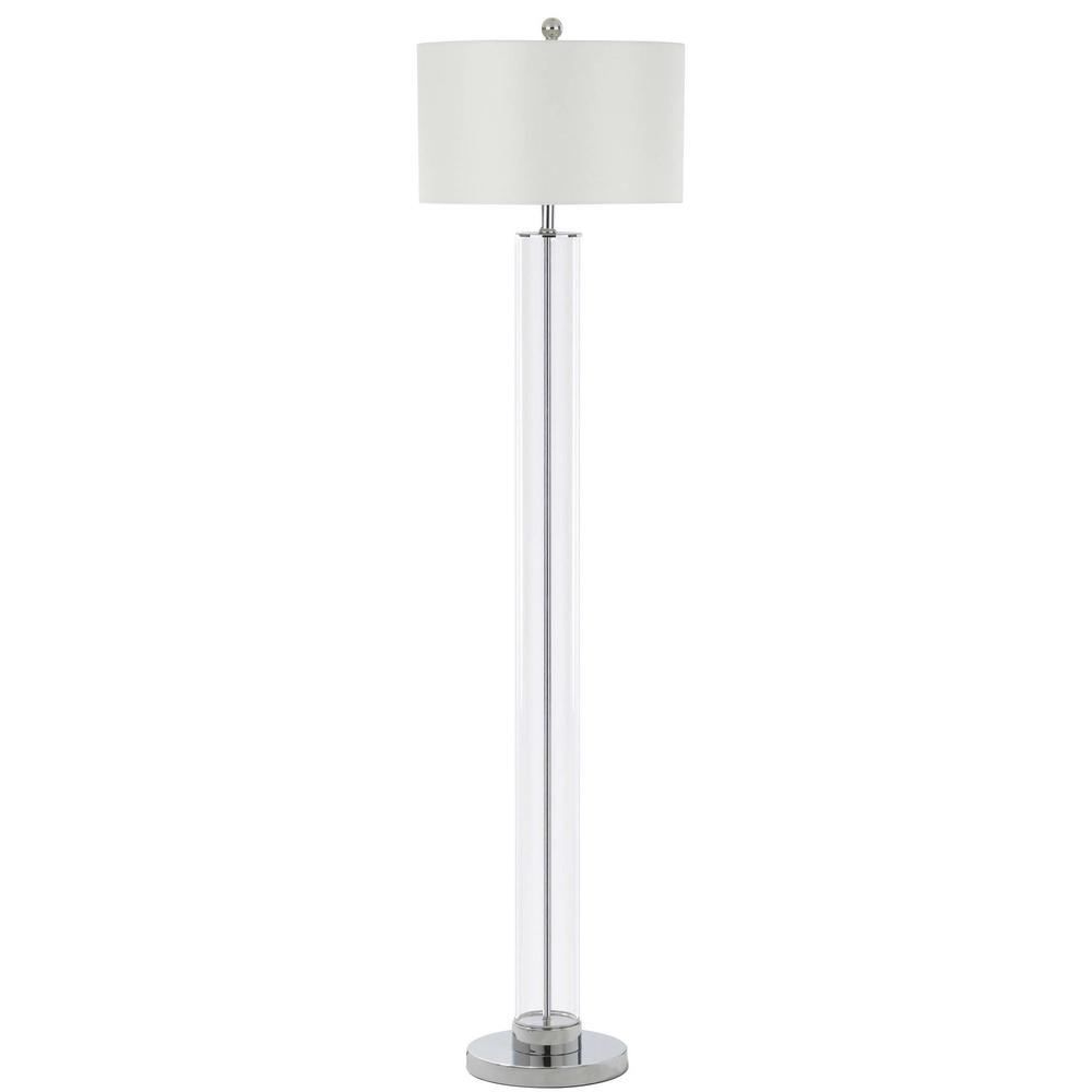 Lovato 64-Inch H Floor Lamp, Clear