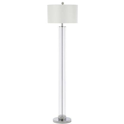 Lovato 64-Inch H Floor Lamp, Clear