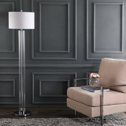 Lovato 64-Inch H Floor Lamp, Clear