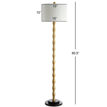 Kolten Floor Lamp, Antique Brass