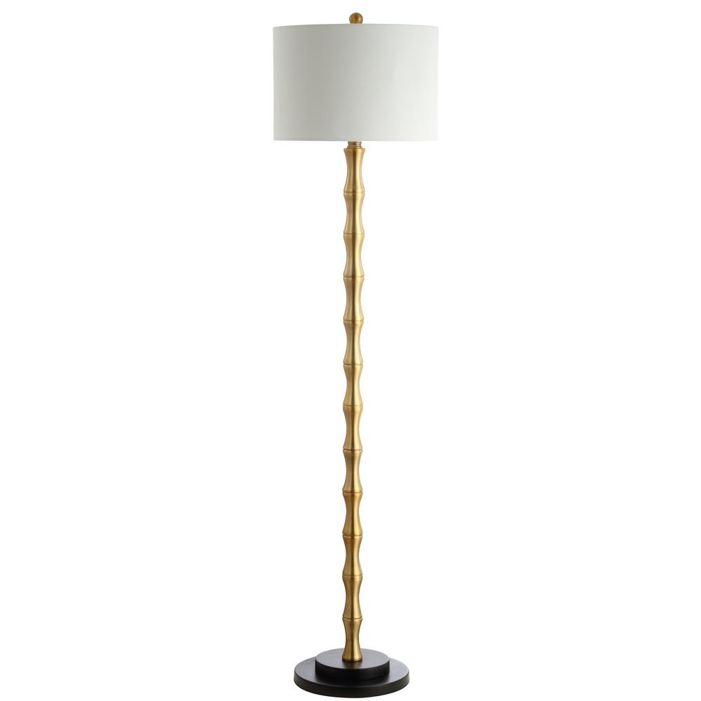 Kolten Floor Lamp, Antique Brass