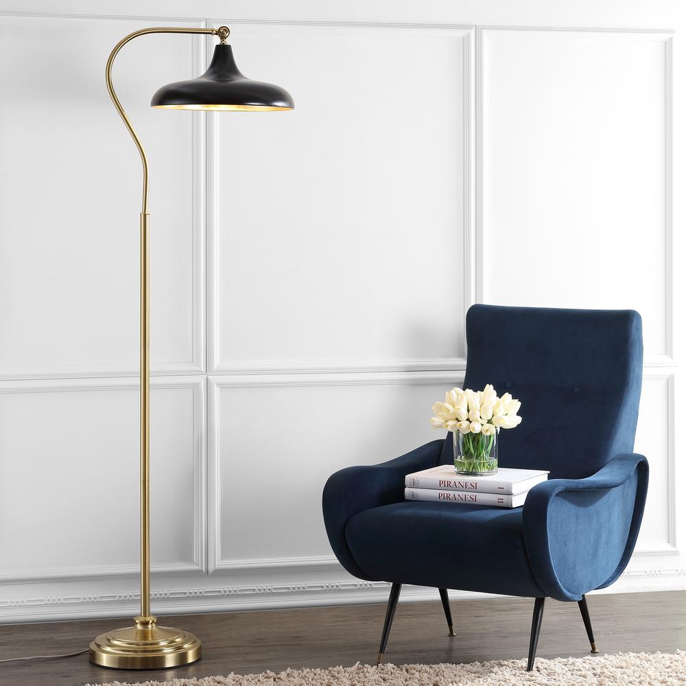 Stefan Floor Lamp, Brass/Gold