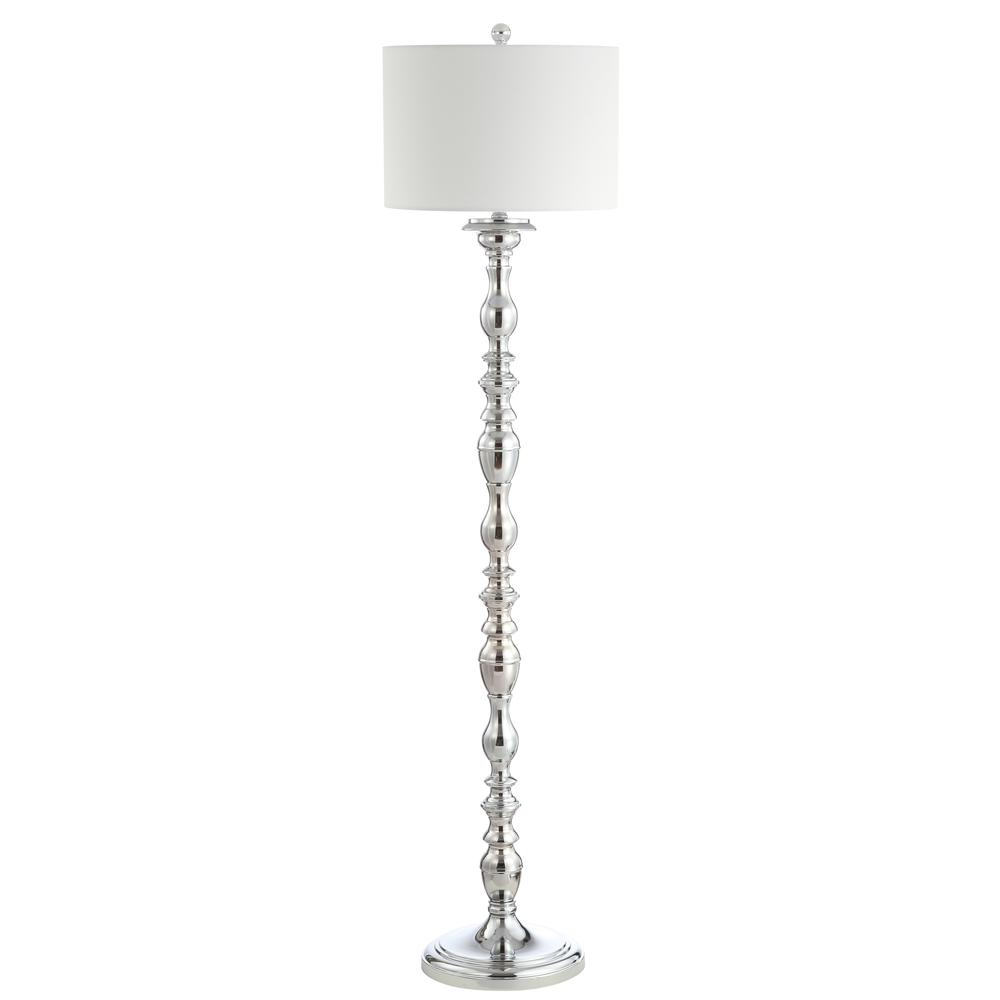 Wilhelmina Floor Lamp, Chrome