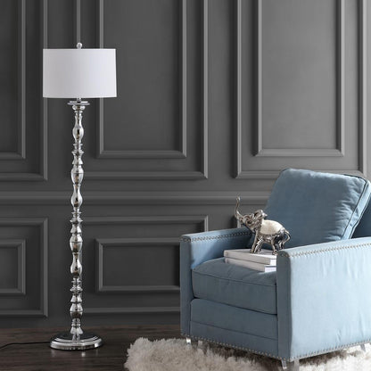 Wilhelmina Floor Lamp, Chrome