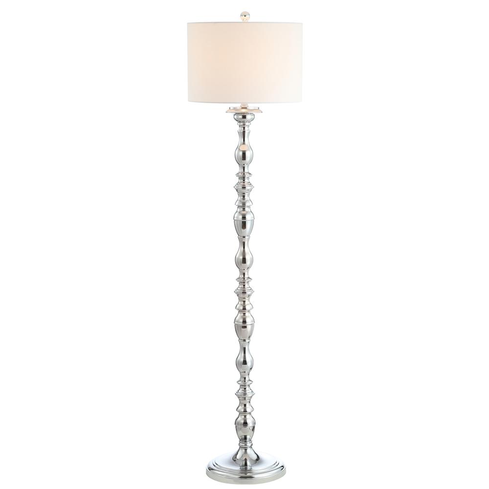 Wilhelmina Floor Lamp, Chrome
