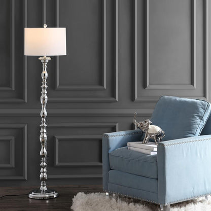 Wilhelmina Floor Lamp, Chrome