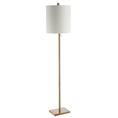Octavius Floor Lamp, Brass Gold