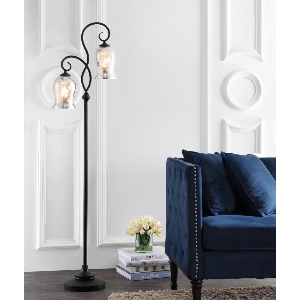 Claudia Floor Lamp, Black