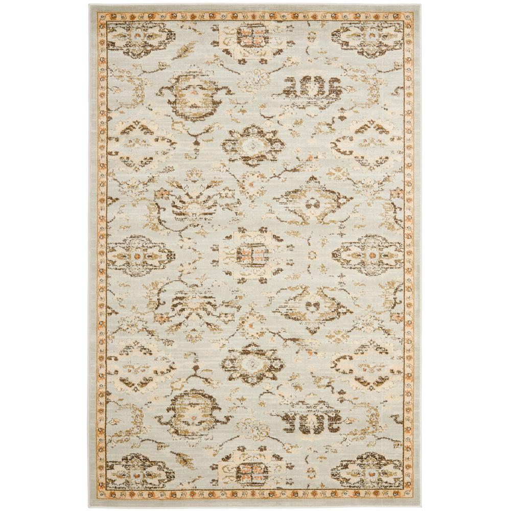 FLORENTEEN, GREY / IVORY, 5'-1" X 7'-7", Area Rug
