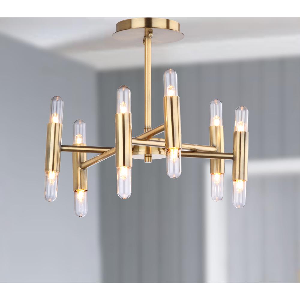 Fidelma Flush Mount, Gold