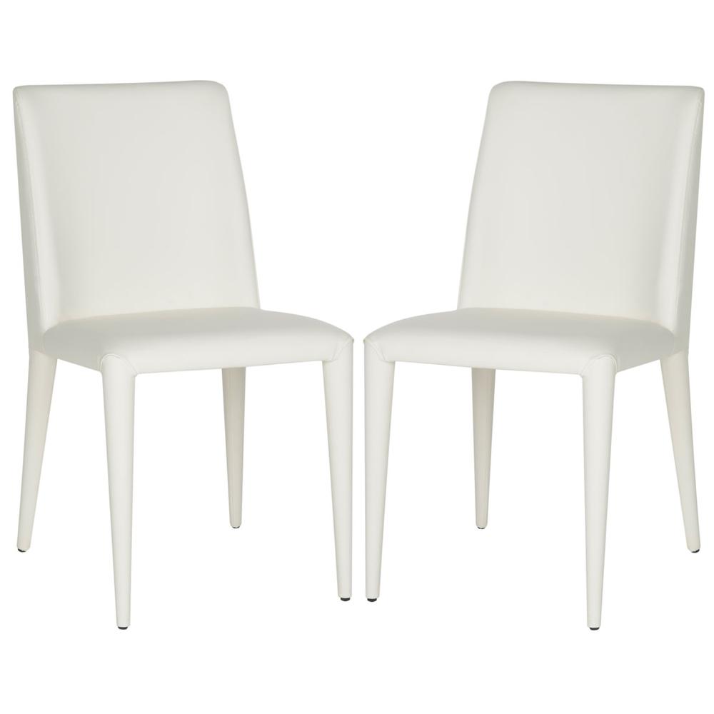 GARRETSON 18'' LEATHER SIDE CHAIR, FOX2019A-SET2