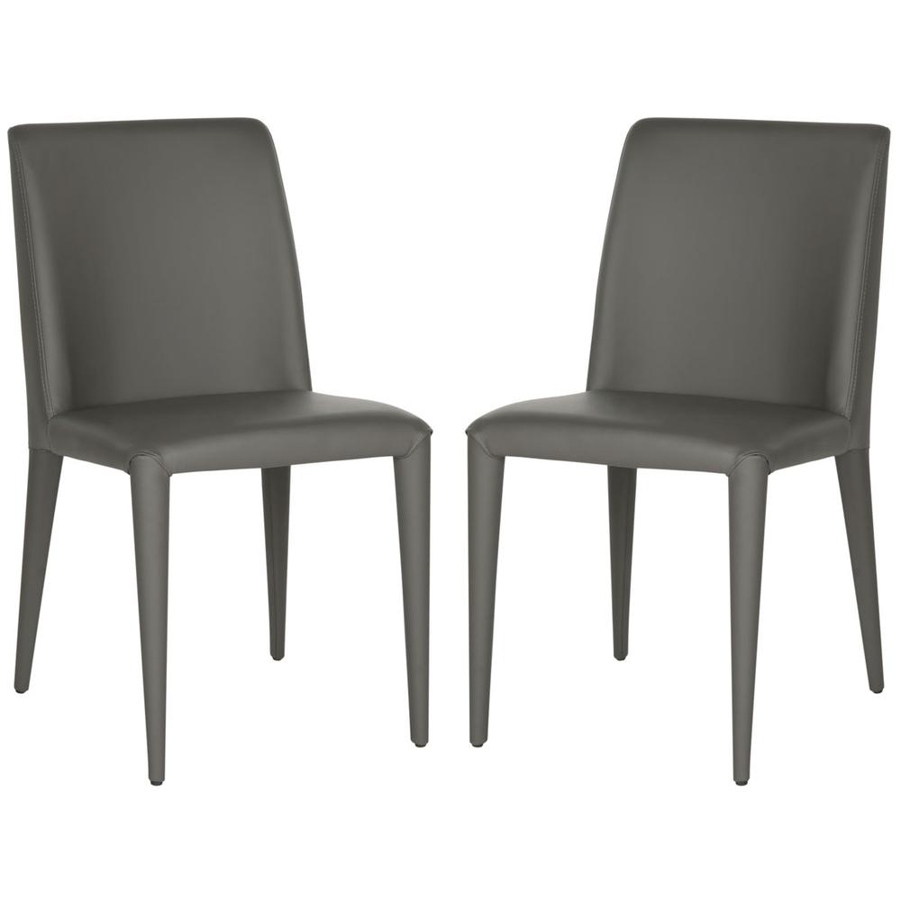 GARRETSON 18'' LEATHER SIDE CHAIR, FOX2019H-SET2