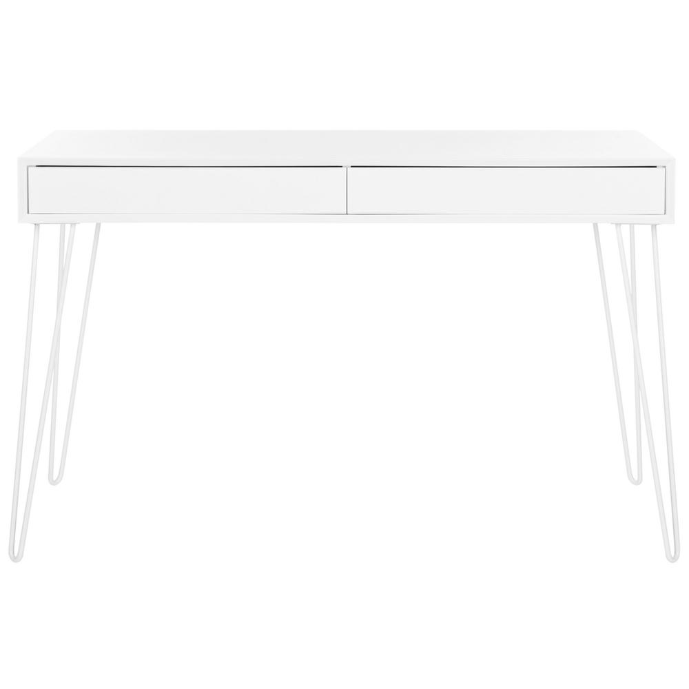 CADE MID CENTURY RETRO TWO DRAWER DESK