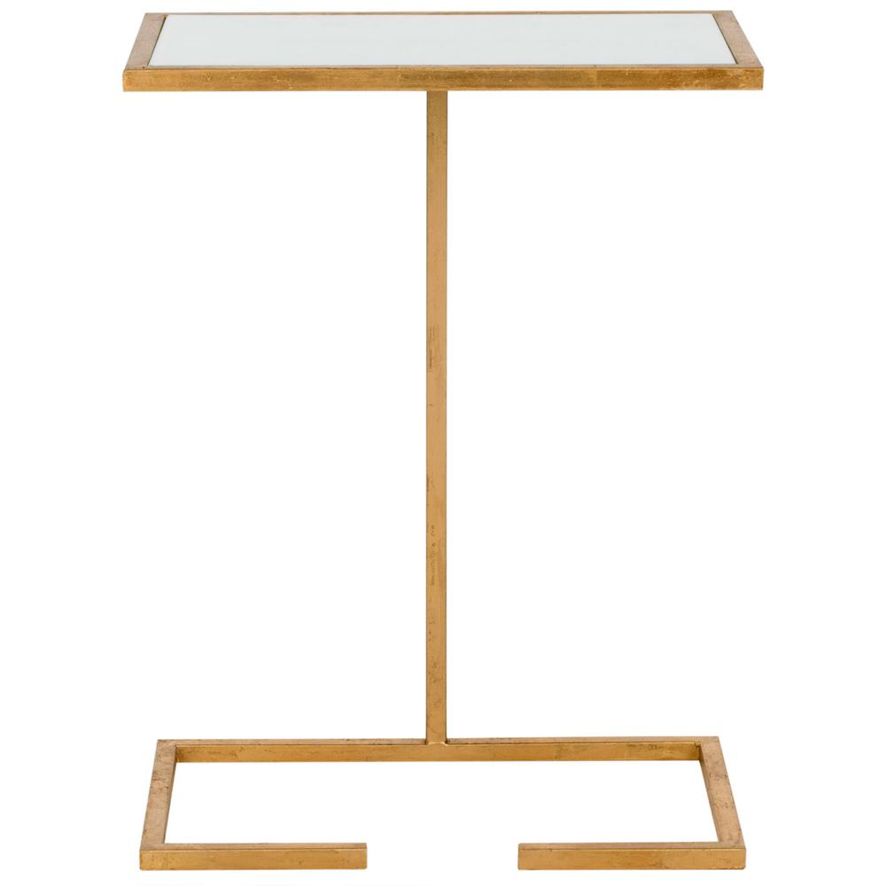 NEIL GOLD LEAF ACCENT TABLE, FOX2528A