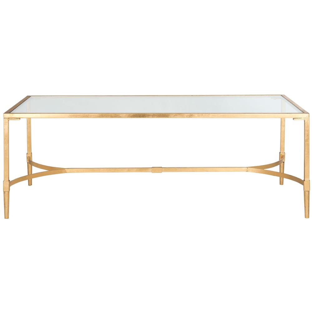 Safavieh Home Collection Antwan Gold Coffee Table