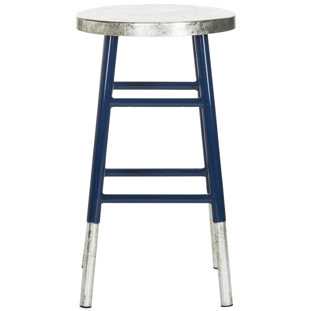 KENZIE SILVER DIPPED COUNTER STOOL, FOX3211C
