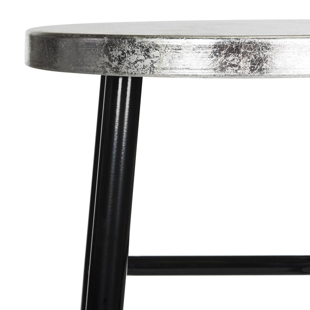 KENZIE 30''H SILVER DIPPED BAR STOOL, FOX3212A