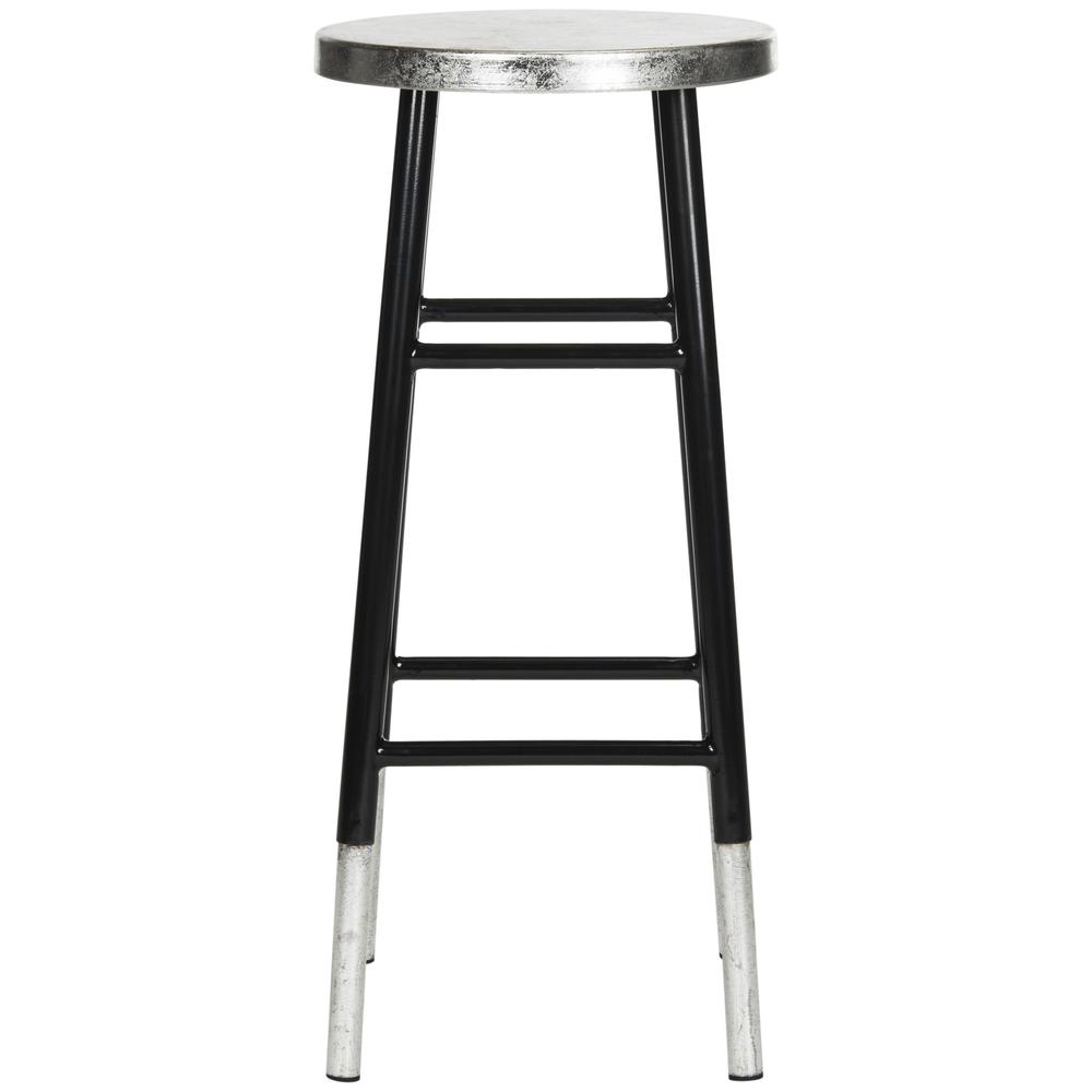 KENZIE 30''H SILVER DIPPED BAR STOOL, FOX3212A