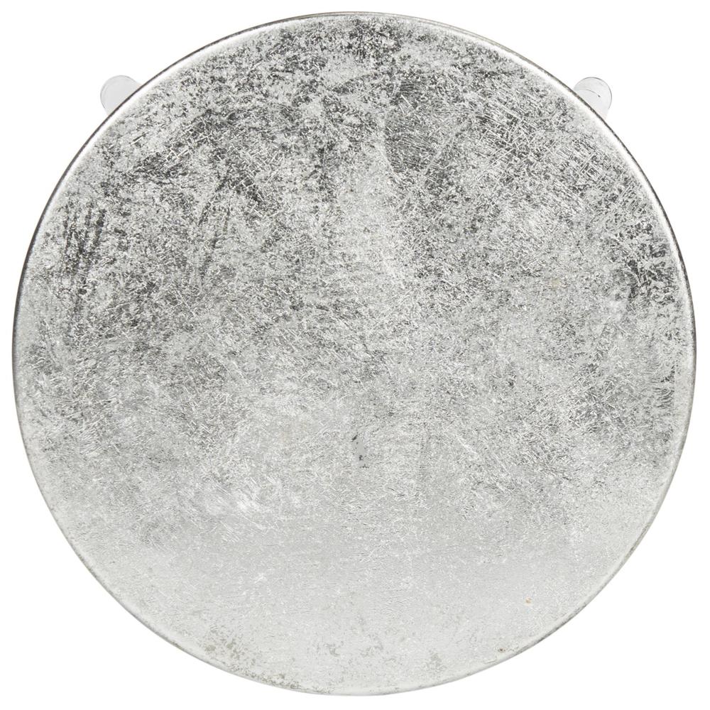 KENZIE 30''H SILVER DIPPED BAR STOOL, FOX3212A