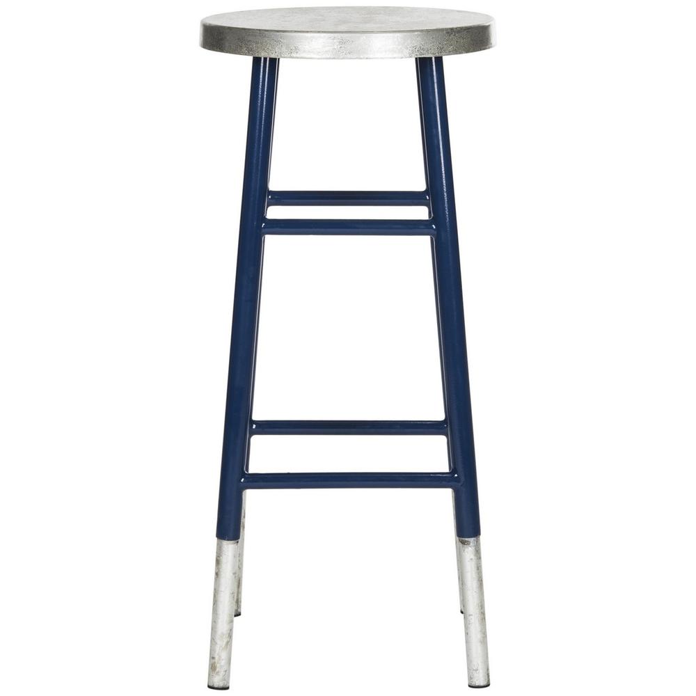 KENZIE 30''H SILVER DIPPED BAR STOOL, FOX3212C