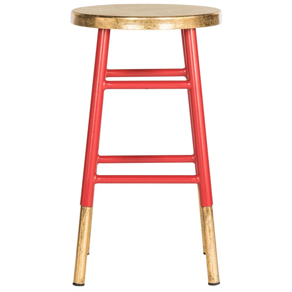 EMERY DIPPED GOLD LEAF COUNTER STOOL, FOX3231B