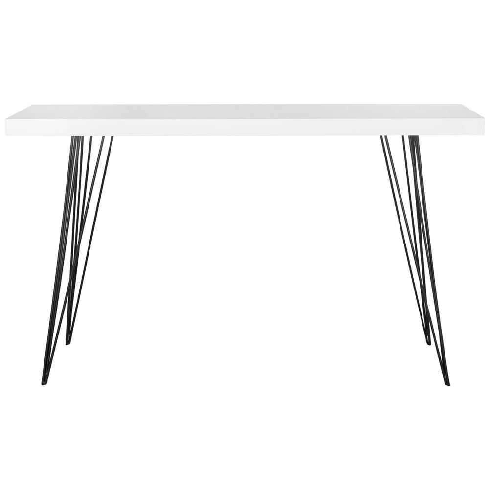 WOLCOTT RETRO MID CENTURY LACQUER CONSOLE, FOX4208A