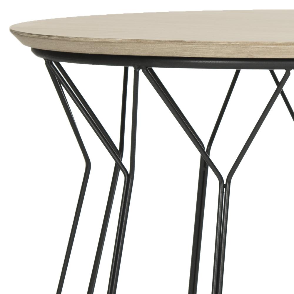 ALCOTT RETRO MID CENTURY WOOD END TABLE