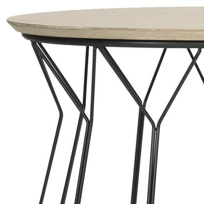 ALCOTT RETRO MID CENTURY WOOD END TABLE