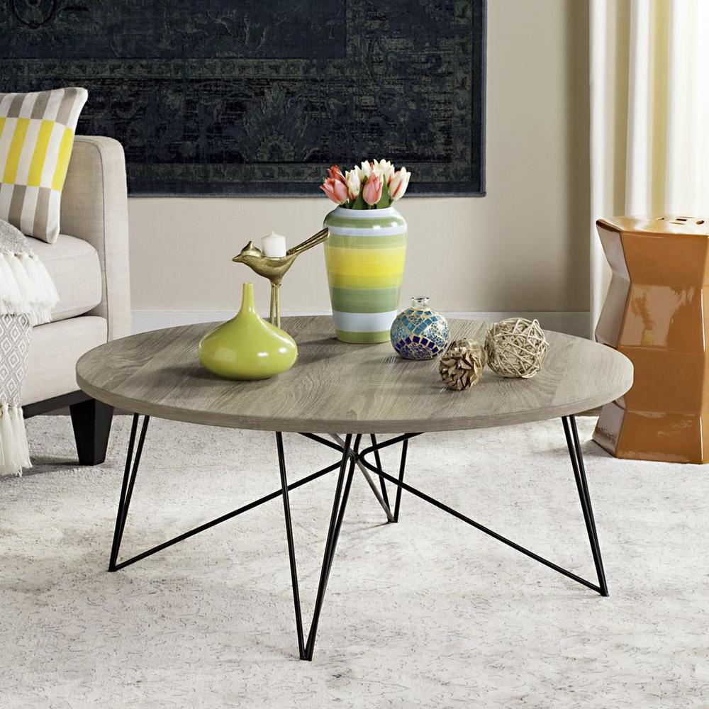 MARIS RETRO MID CENTURY WOOD COFFEE TABLE