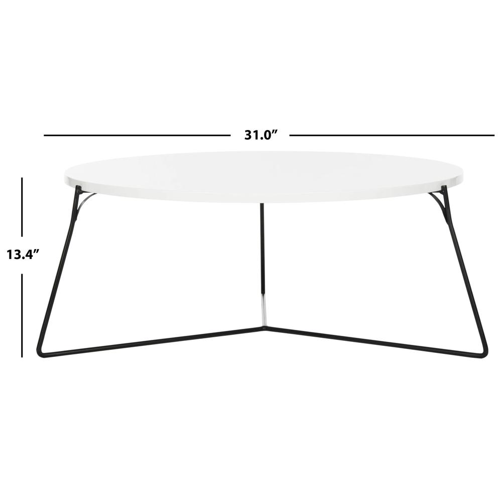 MAE RETRO MID CENTURY LACQUER COFFEE TABLE