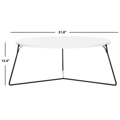 MAE RETRO MID CENTURY LACQUER COFFEE TABLE