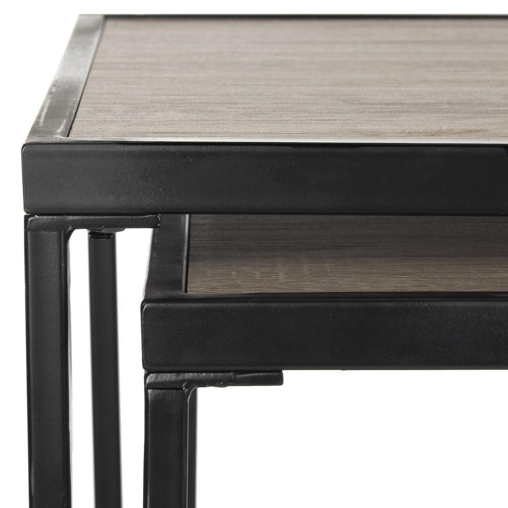 GARIN RETRO MID CENTURY WOOD STACKING CONSOLE