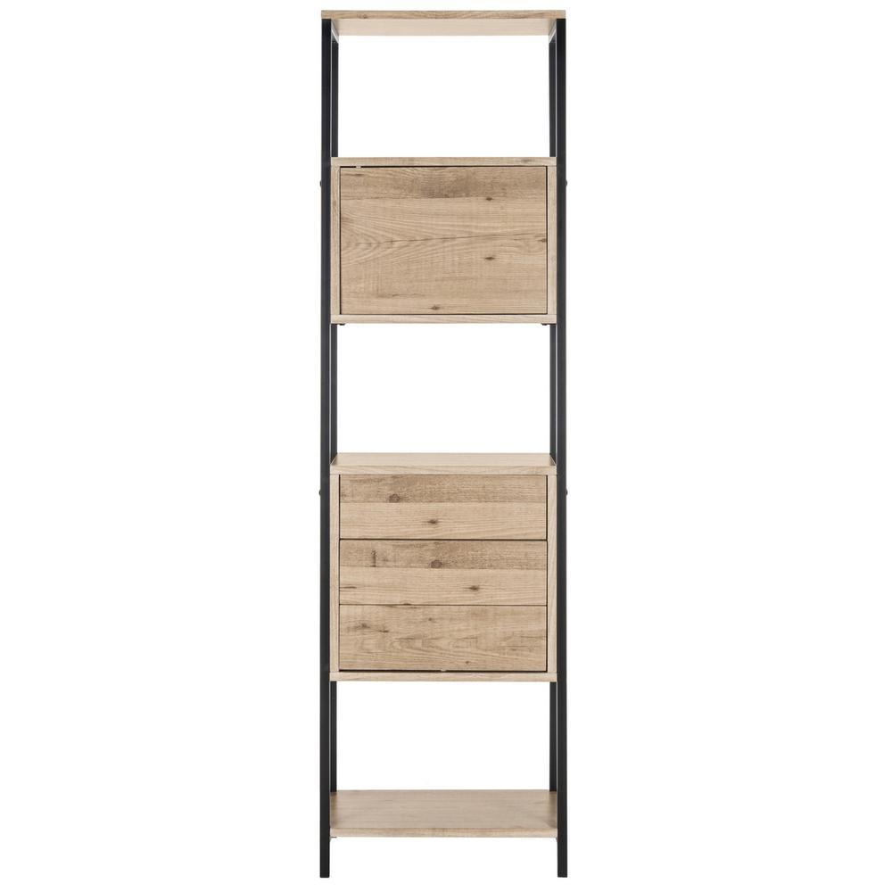 GABRIELLE RETRO MID CENTURY WOOD ETAGERE