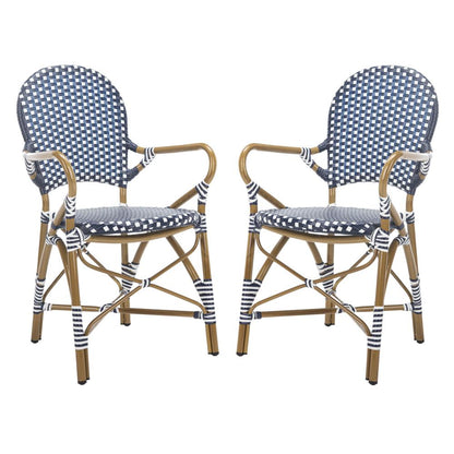 Hooper Indoor-Outdoor Stacking Arm Chair