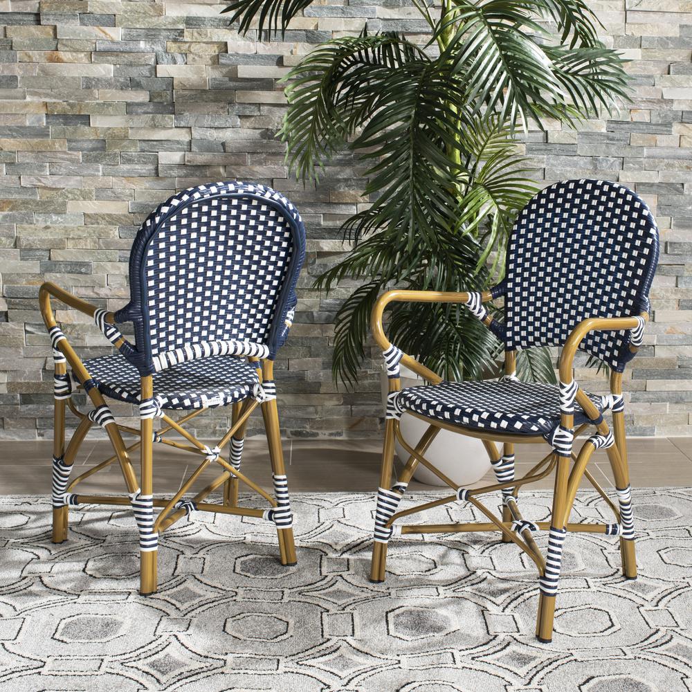Hooper Indoor-Outdoor Stacking Arm Chair