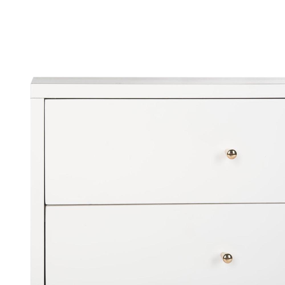 LYLA MID CENTURY RETRO GOLD CAP NIGHTSTAND, FOX6234B